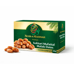 সুক্কারি মুফাত্তাল মালাকি খেজুর ৩ কেজি by Noor A Madinah BD
